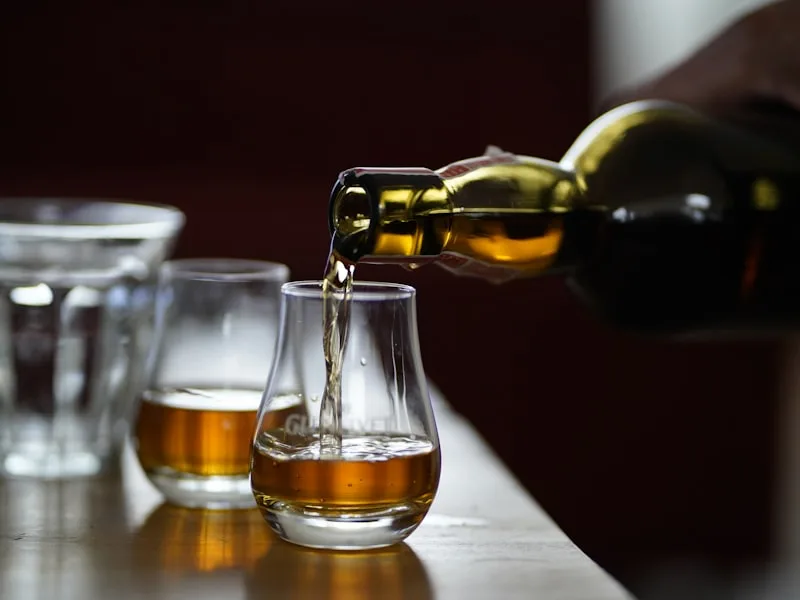 Whiskey Decanter & Glasses Set